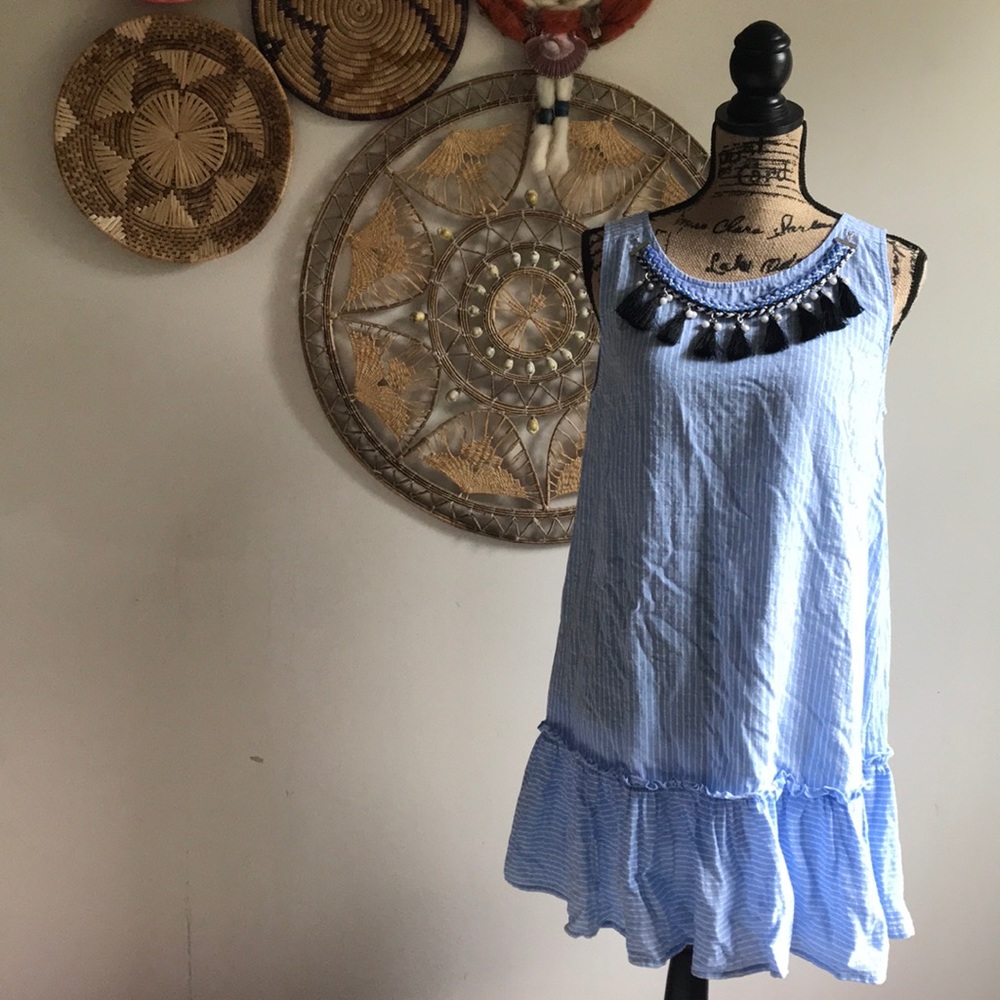 Pinstripe Dress